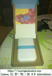 Crédits Mélanie My Original Nature – Licence CC BY-NC-SA 4.0 - Fairphone dans sa boite 1