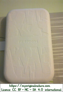 Crédits Mélanie My Original Nature – Licence CC BY-NC-SA 4.0 - Fairphone dans sa boite 3