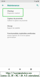 Crédits Mélanie My Original Nature – Licence CC BY-NC-SA 4.0 - Réparation Fairphone capture écran maintenance 2