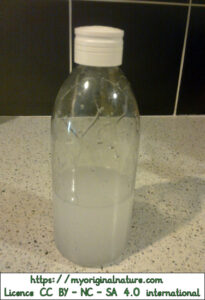 Crédits Mélanie My Original Nature – Licence CC BY-NC-SA 4.0 - Recette liquide vaisselle produit fini