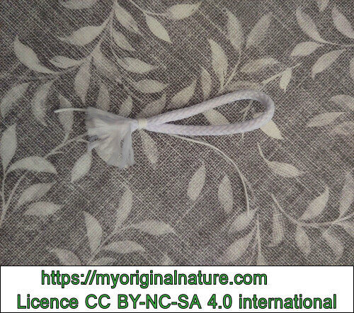Crédits Mélanie My Original Nature – Licence CC BY-NC-SA 4.0 - Tutoriel fleur de douche - couture du cordon 2