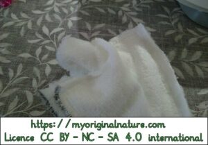 Crédits Mélanie My Original Nature – Licence CC BY-NC-SA 4.0 - Couture des lingettes lavables 13