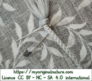 Crédits Mélanie My Original Nature – Licence CC BY-NC-SA 4.0 - Nouage pour cordon sac 3